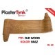Elastyczna deska elewacyjna PLASTERTYNK Old Wood  " brąz " OL 62  21x240cm